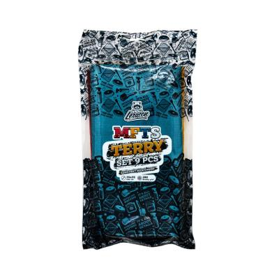 LERATON MFTS WORK SET комплект микрофибр из 9шт, 35x35см