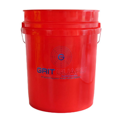 100413 GRIT GUARD Premium Bucket Red сверхпрочное ведро для ручной мойки, 20л