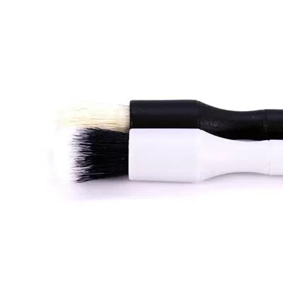 MCY-00057 Detail Factory Crevice Brush Gray and Black Set комплект кистей для детейлинга (2шт)