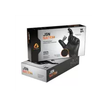 JSN NATRIX Jeta PRO износостойкие нитриловые перчатки, цвет черный L (50шт)