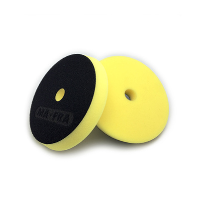 A0274 MA-FRA Yellow Pad финишный поролоновый полировальный круг желтый, 145мм