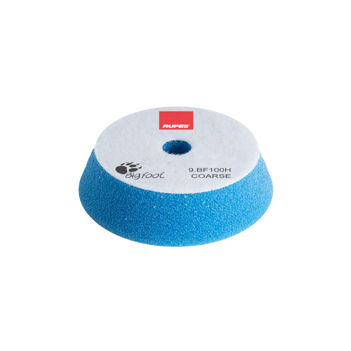 9.BF100H Rupes жесткий поролоновый полировальный диск синий, 80/100мм