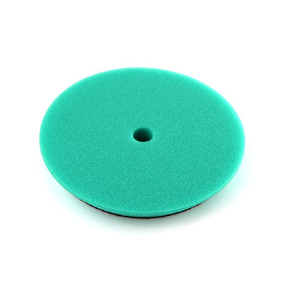 SS562 Shine Systems DA Foam Pad Green полировальный круг экстра твердый зеленый, 130мм