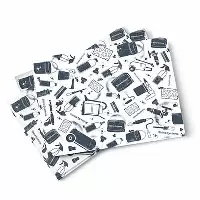 SS452 Shine Systems PaperMats бумажные двухслойные коврики для авто, 500шт