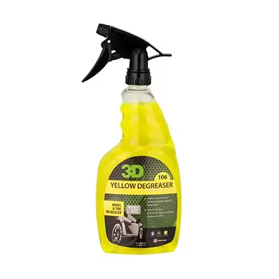 106OZ24 3D Yellow Degreaser очиститель обезжириватель дисков и резины, 710мл