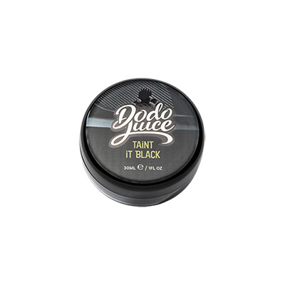 Dodo Juice Taint it Black восковый восстановитель цвета пластика и резины, 30мл