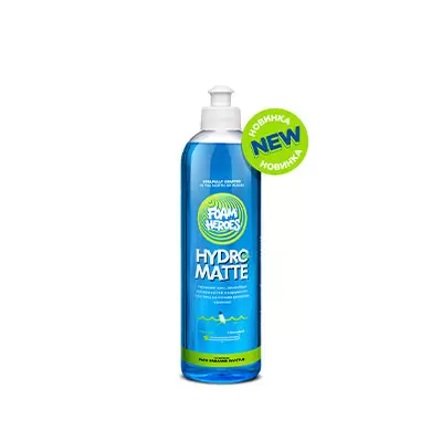 FHB121 Foam Heroes Hydro Matte матовое чернение для автомобильных шин c SiO2, 500мл