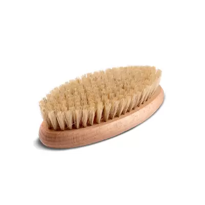 FHA011 Foam Heroes Natural Boar's Hair Brush щетка для очистки кожи, 15.4x6.6см