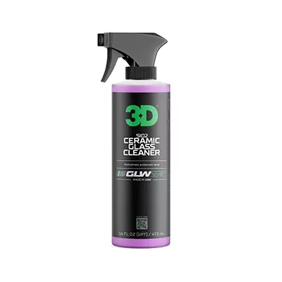 351OZ16 3D GLW SiO2 Ceramic Glass Cleaner очиститель для стекла с гидрофобными свойствами, 473мл