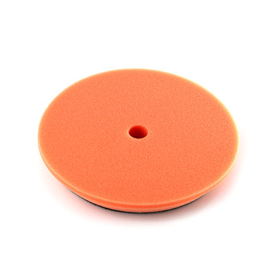 SS558 Shine Systems DA Foam Pad Orange полировальный круг мягкий оранжевый, 130мм