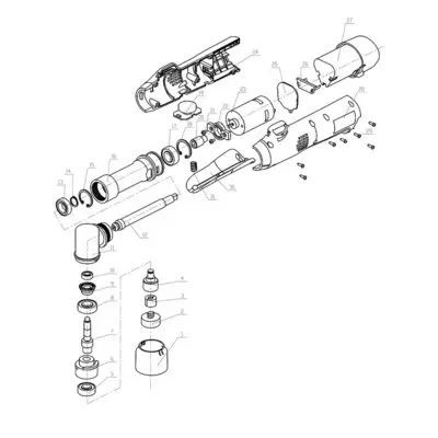 Au-3026-3 Autech IBRID NANO полировальная машинка айбрид, d38мм