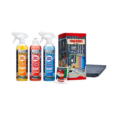 FHL023 Foam Heroes New Year Kit 2026 новогодний подарочный набор лимитированной автокосметики