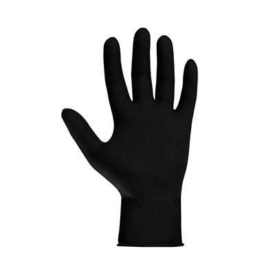 JSN908 Jeta PRO износостойкие нитриловые перчатки, цвет черный M (100шт)