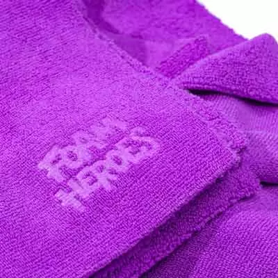 FHA027 Foam Heroes Terry Wipe универсальная двусторонняя микрофибра без оверлока 40х40см, 360г/м2