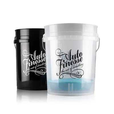 BBG1 Auto Finesse Black Bucket and Guard черное ведро с грязеуловителем, 20л