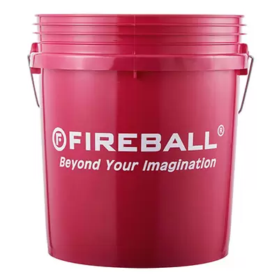 FIREBALL ведро для мойки (красное), 18л