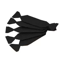 21910015 Uzlex Felt-10 насадка для простого ракеля черная (5шт), 100х30мм