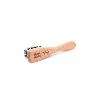 FHA018 Foam Heroes Natural Boar's Hair Brush щетка для очистки кожи, 11.8x2.9см