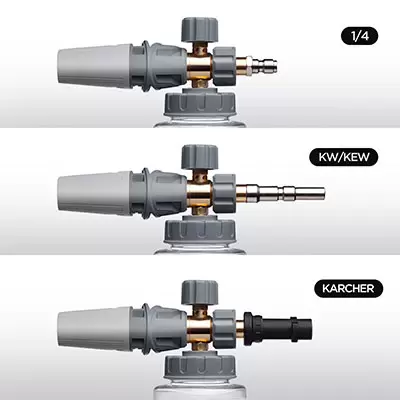 FHT053 Foam Heroes Minigun пенокомплект для моек высокого давления, адаптер Karcher-K