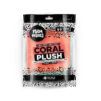 FHA057 Foam Heroes Coral Plush универсальная микрофибра для располировки составов, 40х40см, 1200г/м2