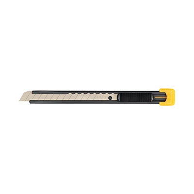 OL-S OLFA нож с выдвижным лезвием и металлическим корпусом, 9мм