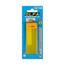 OL-AB-10B OLFA лезвия сегментированные (10шт), 9х80х0.38мм