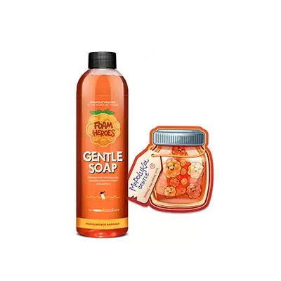 FHB102 Foam Heroes Gentle Soap Cloudberry деликатный состав для предварительной мойки, 500мл