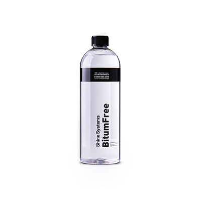 SS797 Shine Systems BitumFree деликатный очиститель битумных пятен и дорожных реагентов, 750мл