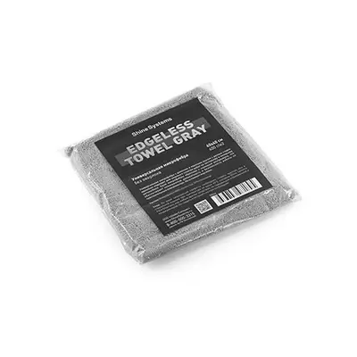 SS446 Shine Systems Edgeless микрофибра серая без оверлока односторонняя 40x40см, 400гр/м2
