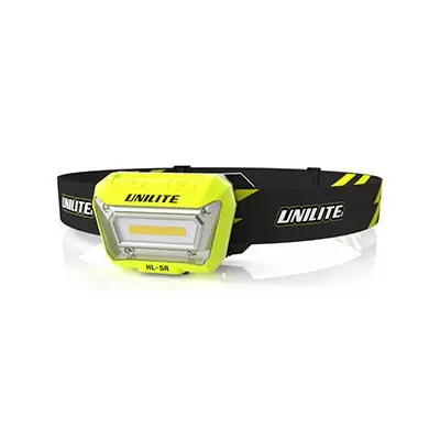 HL-5R UNILITE налобный сенсорный фонарь 325Lm COB, 1500mAh, IP65