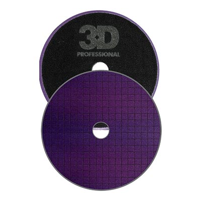 K-56SLP 3D Light Purple Spider Polishing Pad поролоновый полировальный круг средний, 165мм