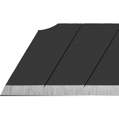 OL-ABB-50B OLFA Black MAX сверх острые лезвия сегментированные (50шт), 9х80х0.38мм