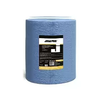 5850766 Jeta PRO Double двухслойные очищающие бумажные салфетки синие, 35х38см (рулон 500шт)
