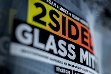 2Sided Glass Mitt двусторонняя варежка для очистки стекол