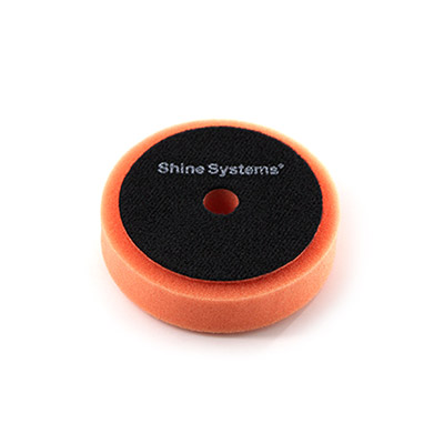 SS550 Shine Systems RO Foam Pad Orange полировальный круг мягкий оранжевый, 75мм