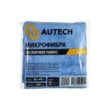 Au-243 Autech микрофибровая салфетка синяя 40х40см, 540гр/м2