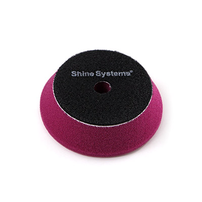 SS564 Shine Systems DA Foam Pad Purple полировальный круг твердый лиловый, 75мм